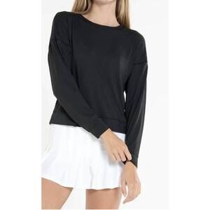 NEW LUCKY IN LOVE hype long sleeve top in black